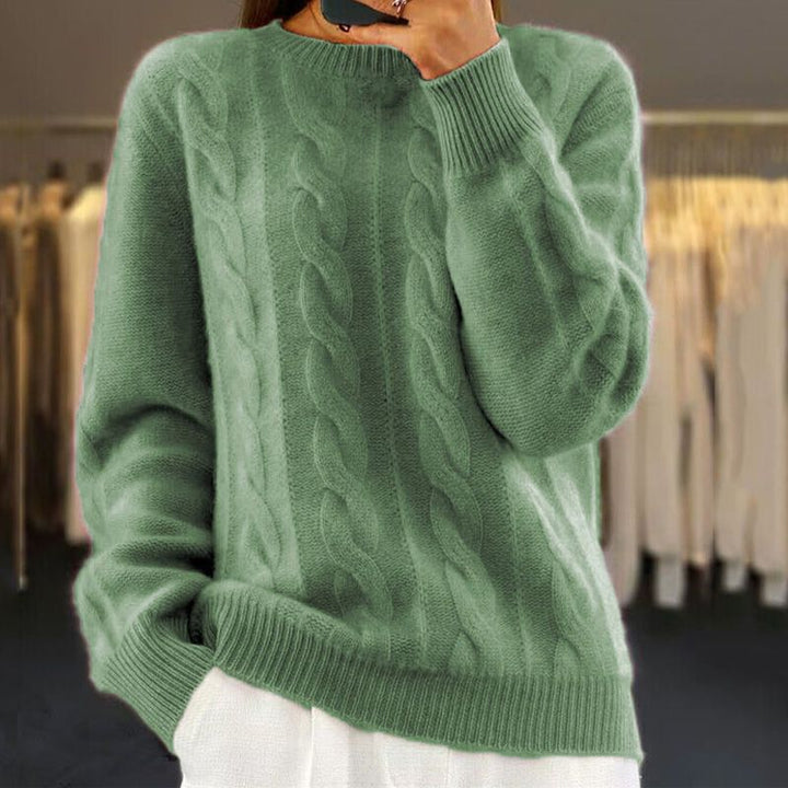 Michelle - Warmer Gestrickter Pullover