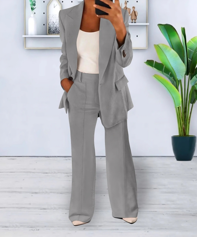 Elinna - Casual Kombi-Set Jacke