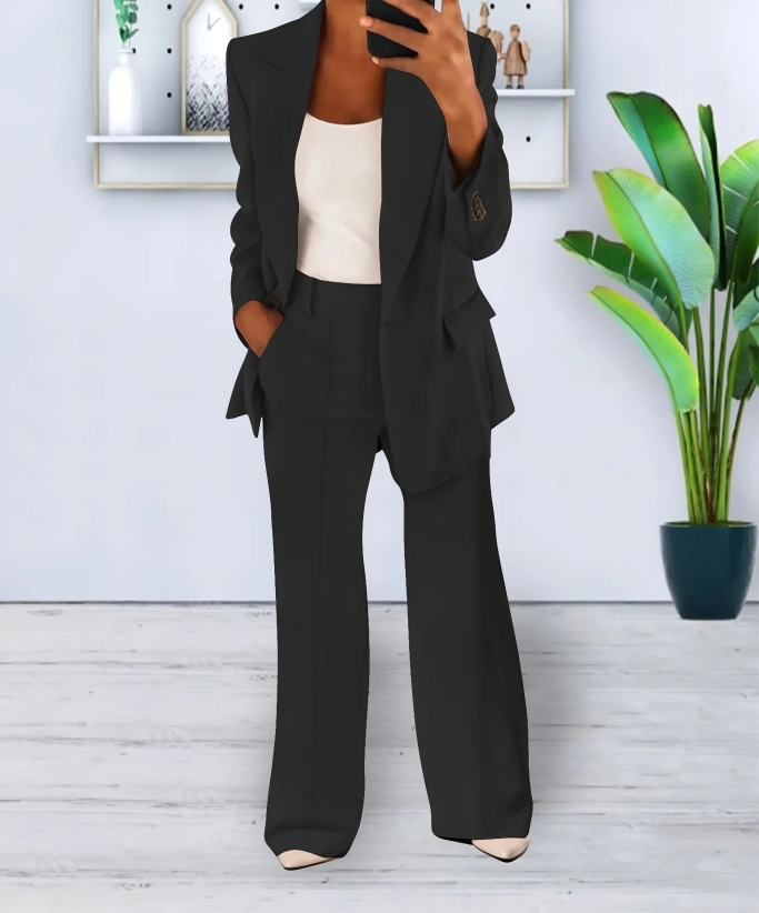 Elinna - Casual Kombi-Set Jacke