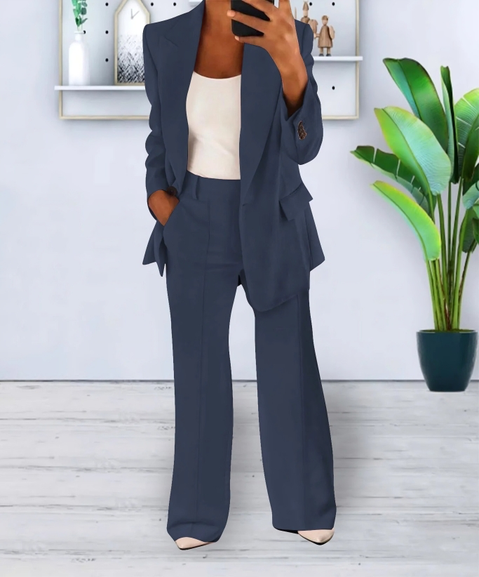 Elinna - Casual Kombi-Set Jacke