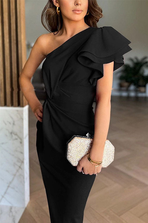 Caz - Off-Shoulder Kleid