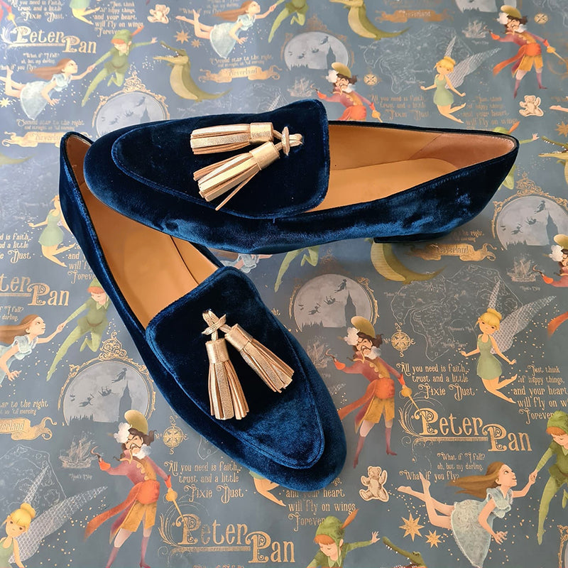 Mai™ - Retro-Slip-On mit Fransen