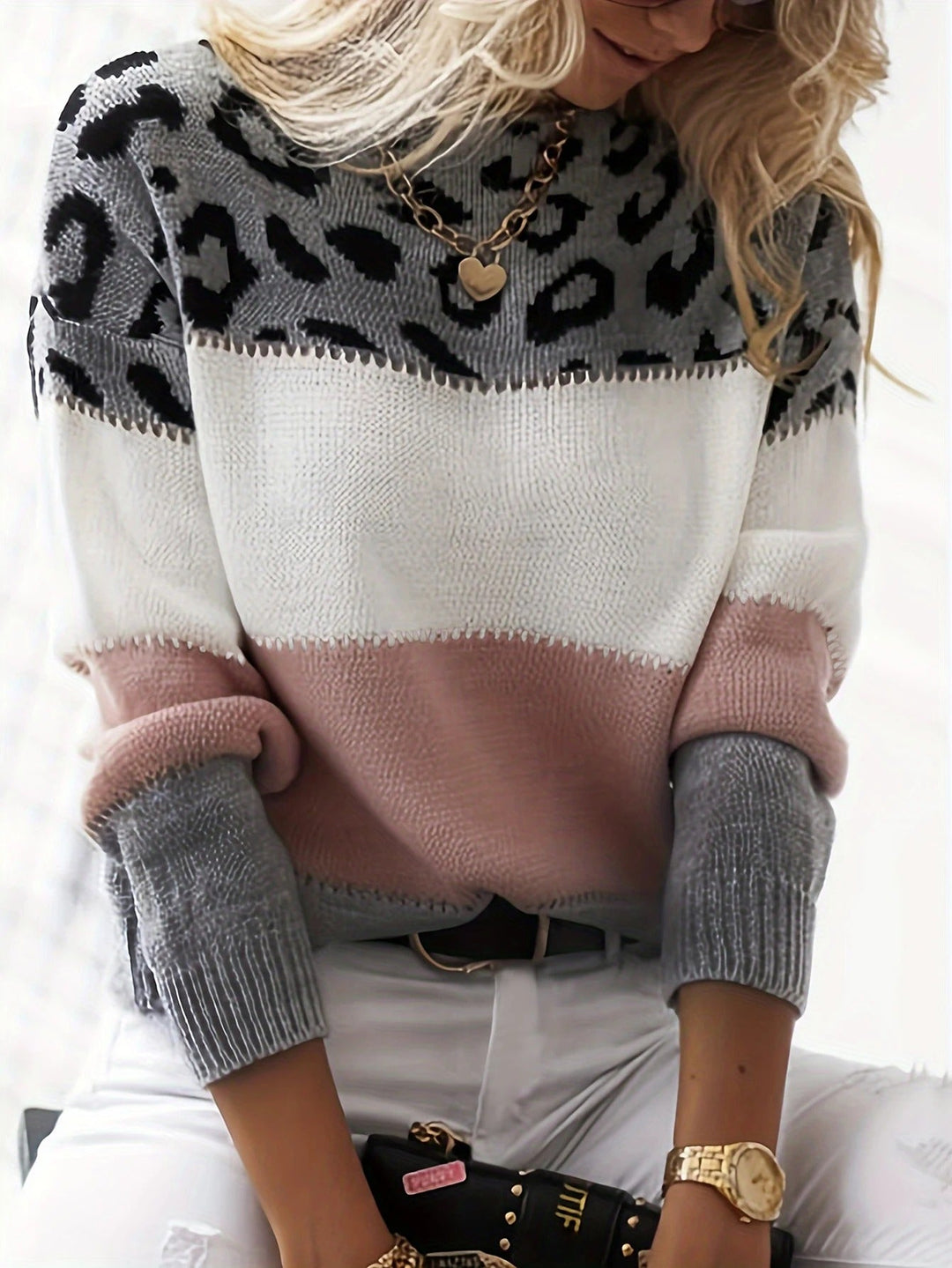 Jade - Bequemer moderner Pullover