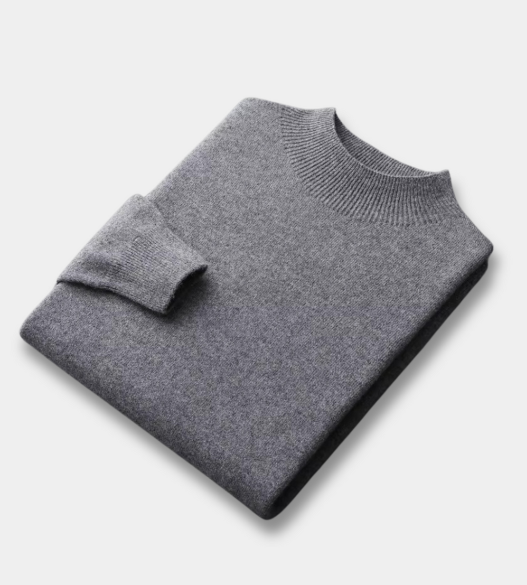 Quillon - Luxuriöser Mock-Pullover