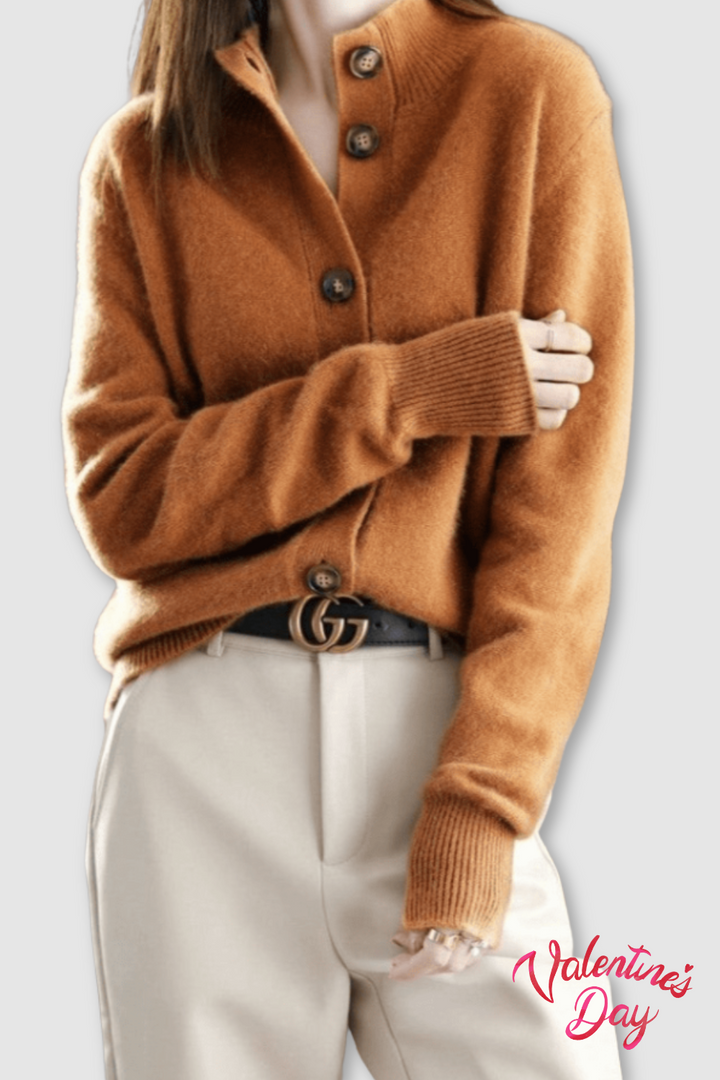 Fern | Cardigan mit eleganten Knöpfen