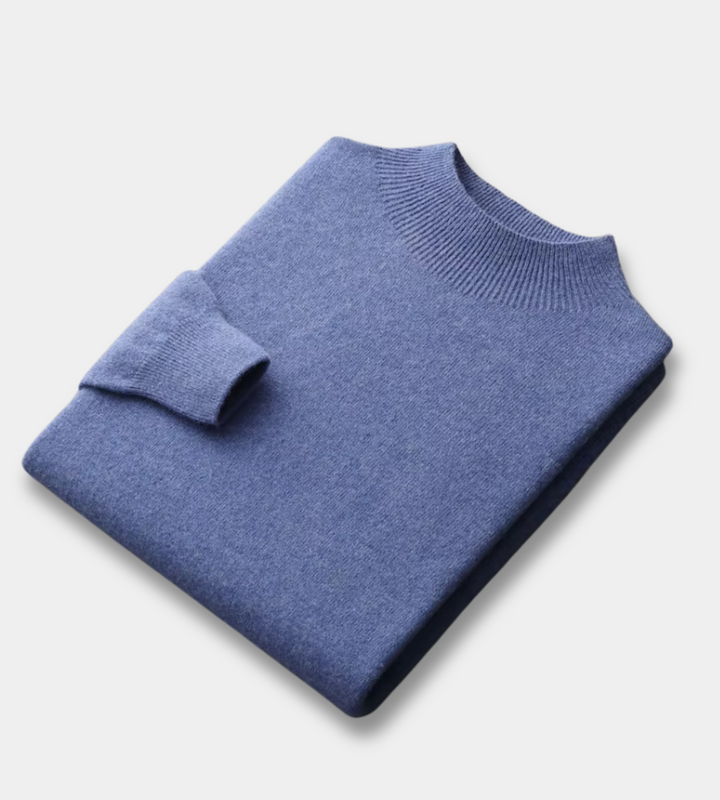 Quillon - Luxuriöser Mock-Pullover