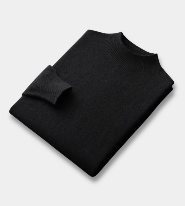 Quillon - Luxuriöser Mock-Pullover