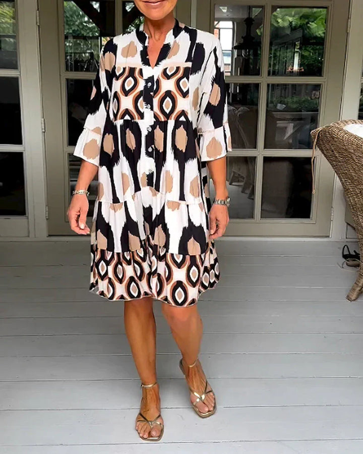 Talia - BEDRUCKTES KLEID