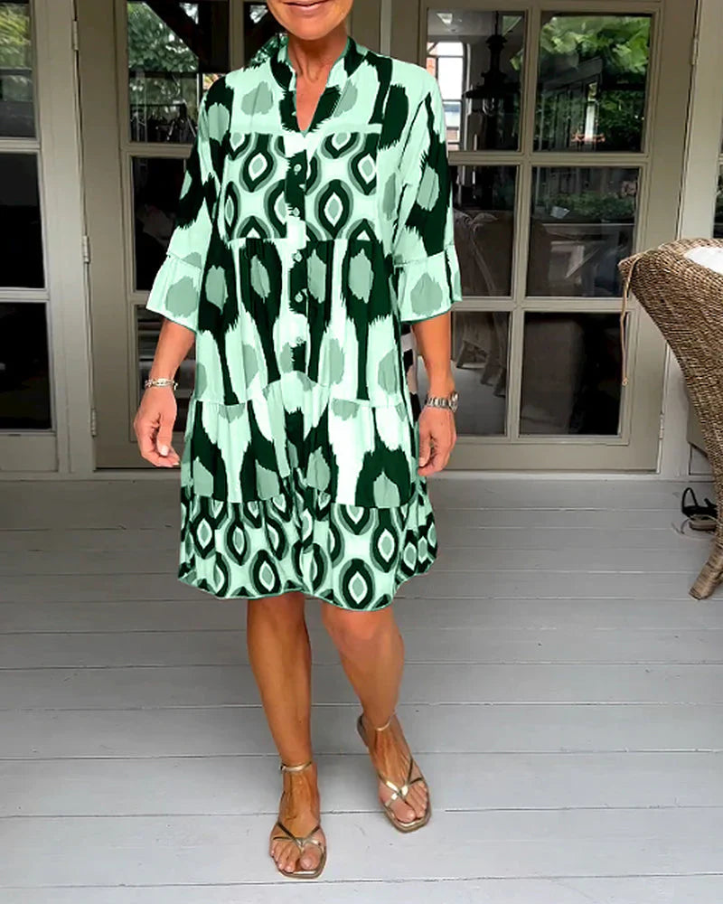 Talia - BEDRUCKTES KLEID