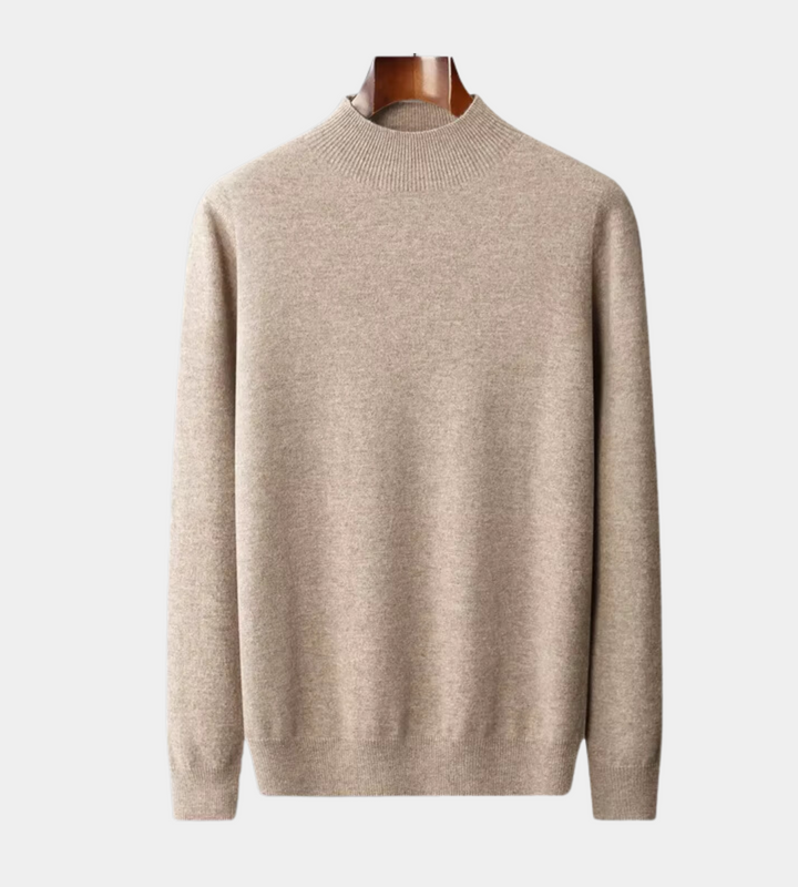 Quillon - Luxuriöser Mock-Pullover