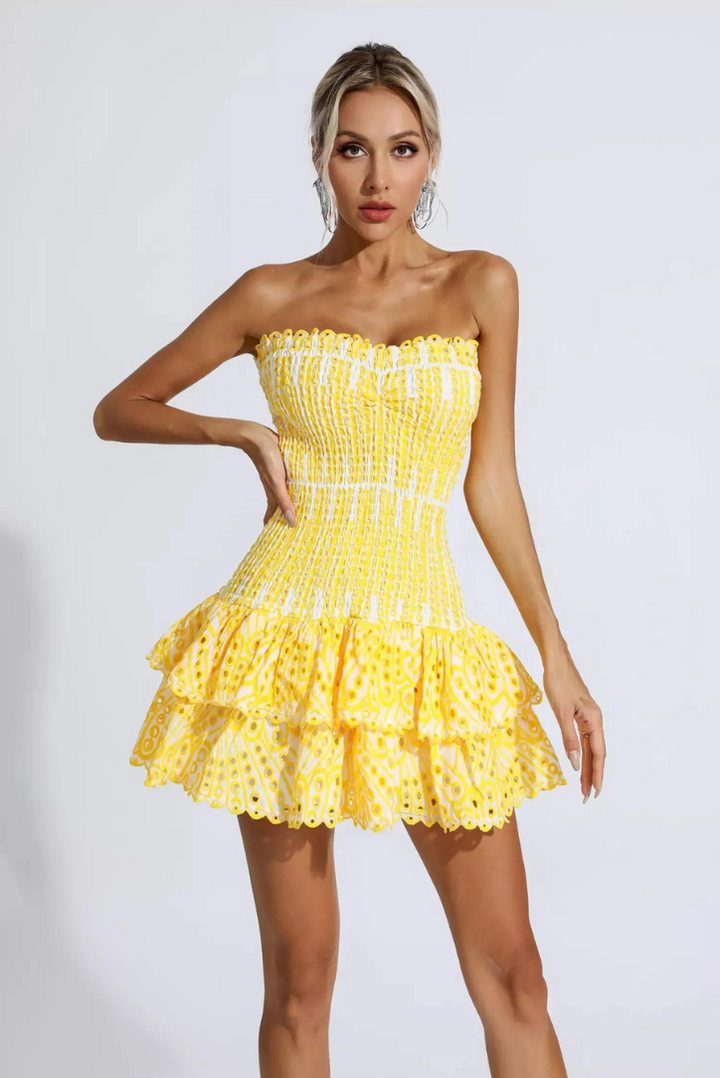 Anya | Rüschen-Minikleid
