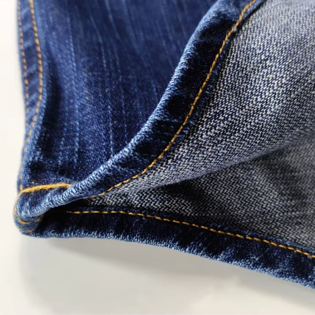 Broderick - Zeitgenössischer Stil Denim-Shirt