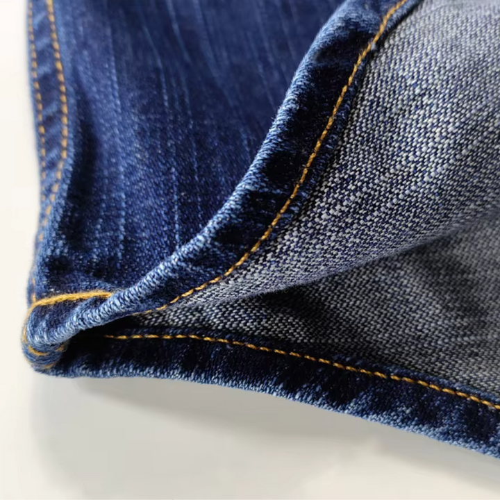 Broderick - Zeitgenössischer Stil Denim-Shirt