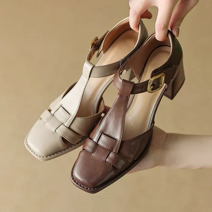Michela – Mary Janes mit eckiger Kappe