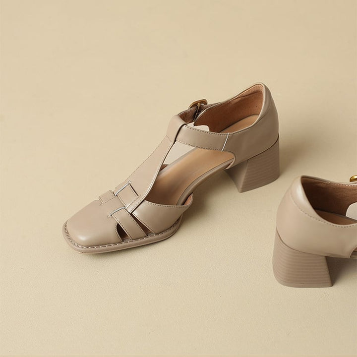Michela – Mary Janes mit eckiger Kappe