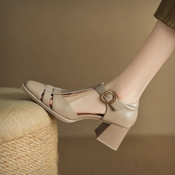 Michela – Mary Janes mit eckiger Kappe