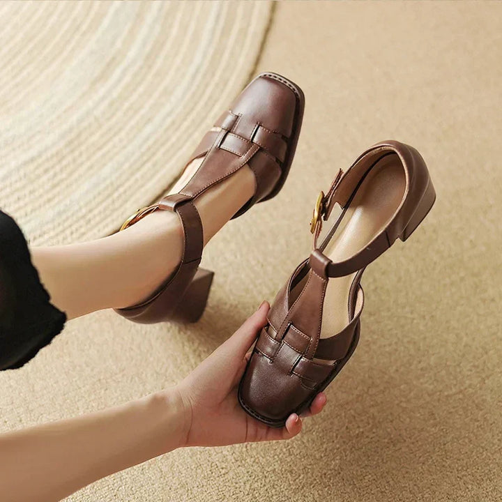 Michela – Mary Janes mit eckiger Kappe