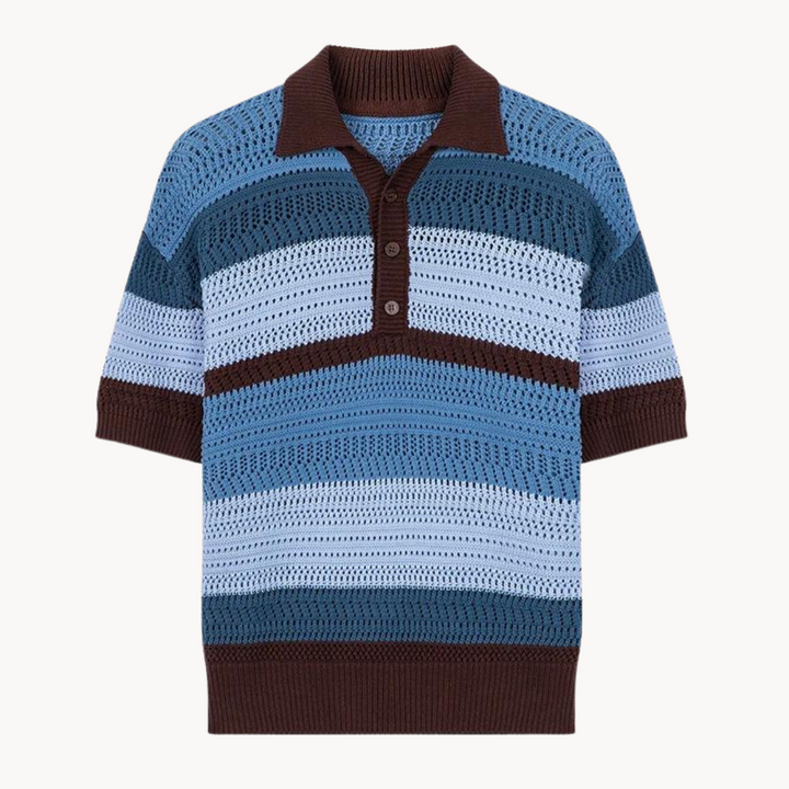 Desmond - Retro Inspiriert Strickpolo
