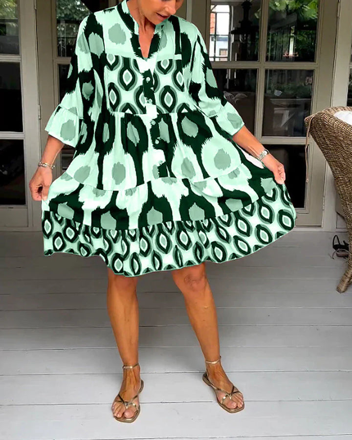 Talia - BEDRUCKTES KLEID