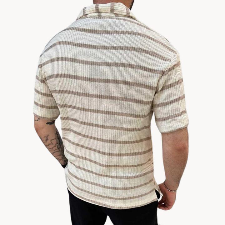 Charlemagne - Stylish Streifen Polo