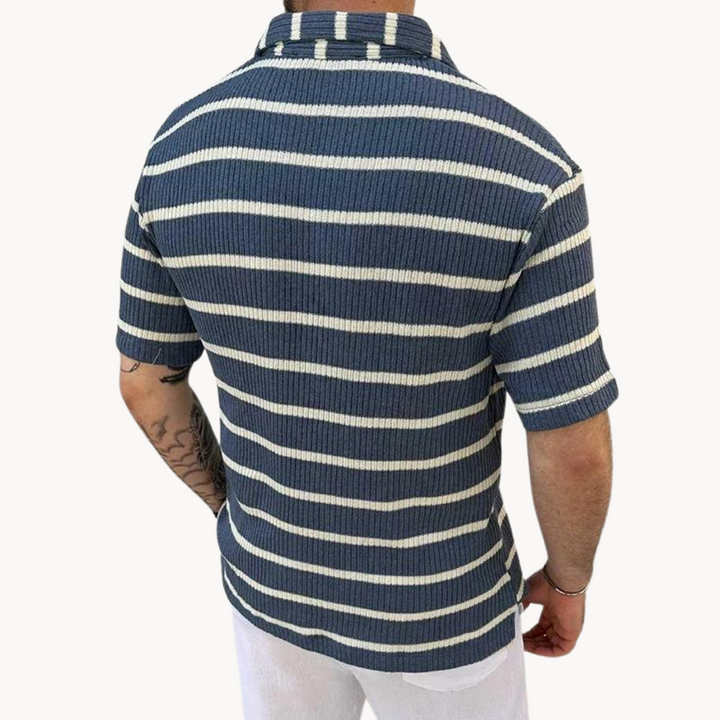 Charlemagne - Stylish Streifen Polo