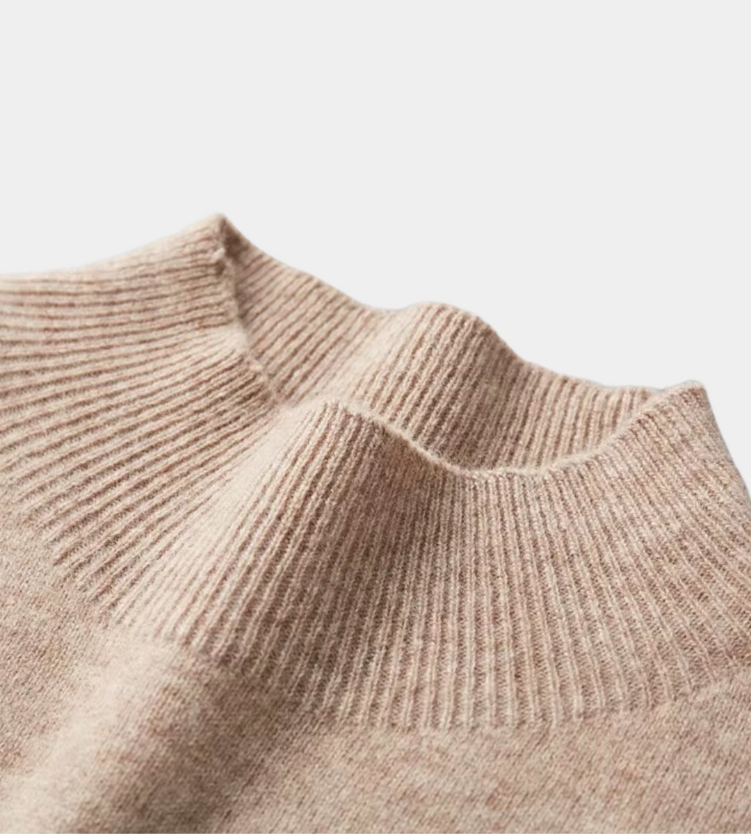 Quillon - Luxuriöser Mock-Pullover