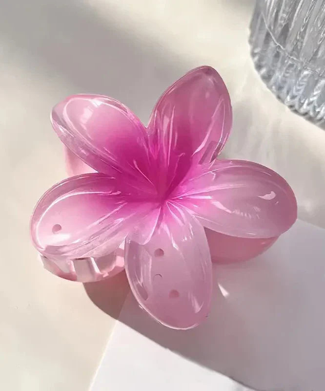 Adele -  Glänzende Blumen-Haarspange