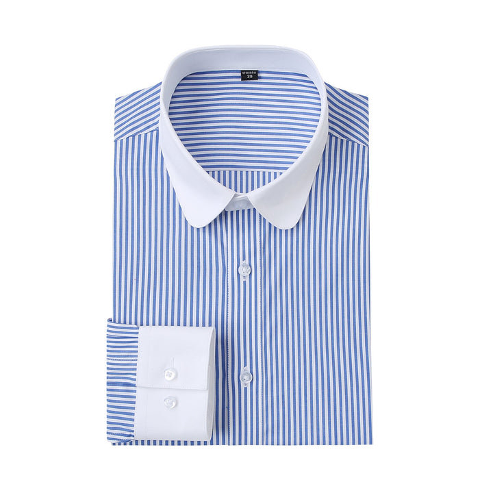 Tommy | Authentisches Weiß-Blaues Hemd