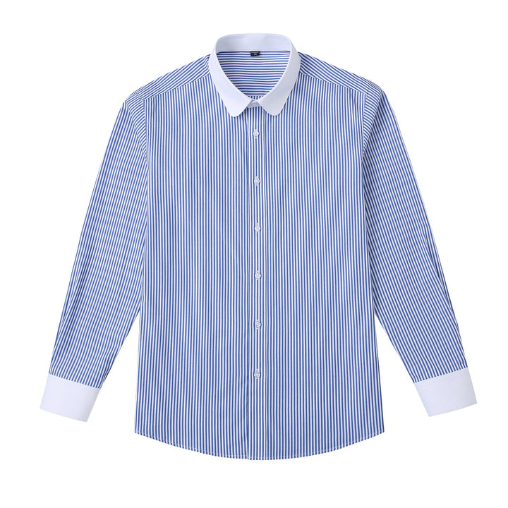 Tommy | Authentisches Weiß-Blaues Hemd
