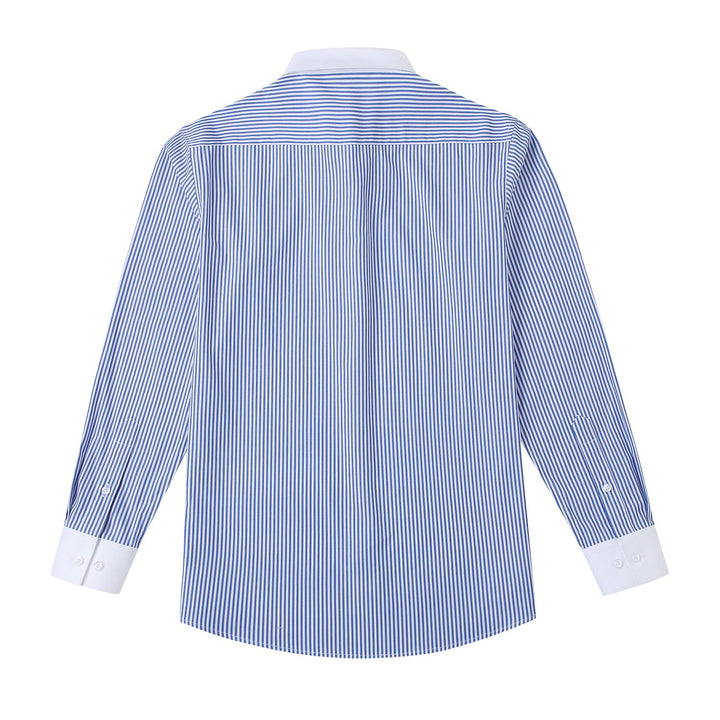 Tommy | Authentisches Weiß-Blaues Hemd