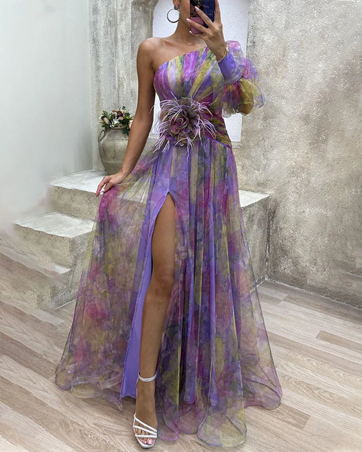 Liliana - Elegant Festliches Off-Shoulder Kleid