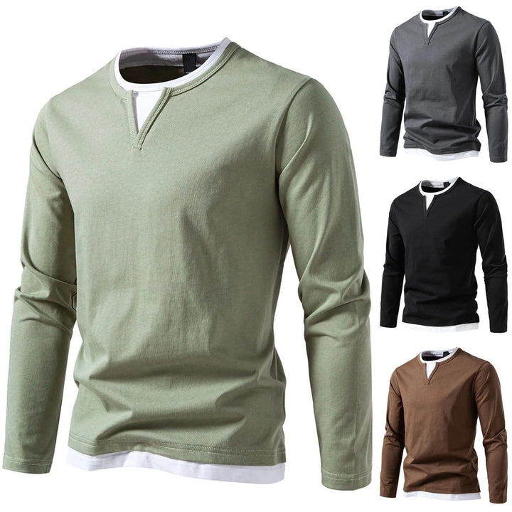 Caleb -Modern Langarm Shirt