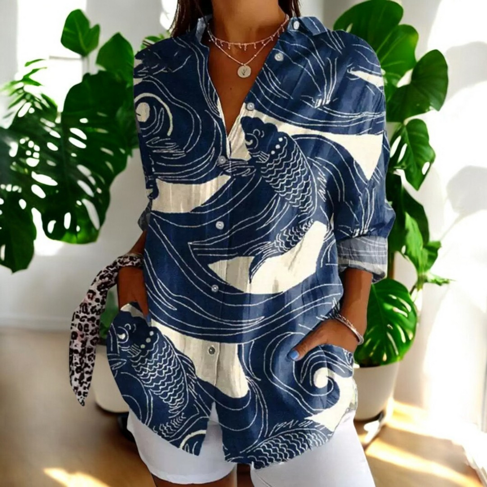 Carla - Vintage-Bluse