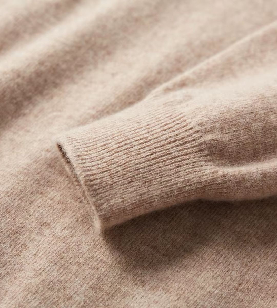 Quillon - Luxuriöser Mock-Pullover