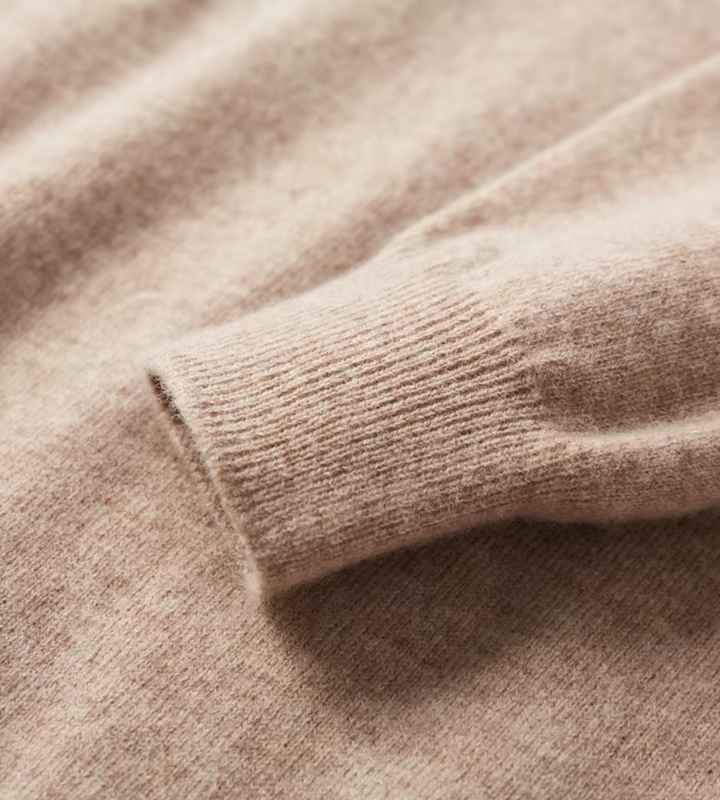 Quillon - Luxuriöser Mock-Pullover