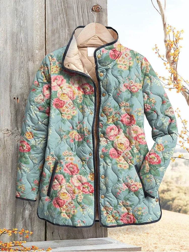 Lenie -  Damen Retro-Steppjacke