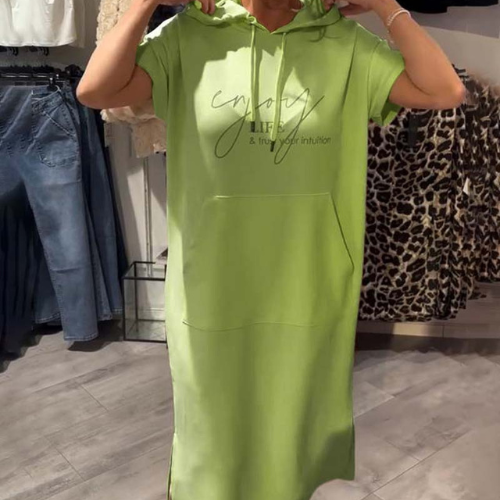 Ebba™ | Lässiges Kleid mit Kapuze und femininer Passform