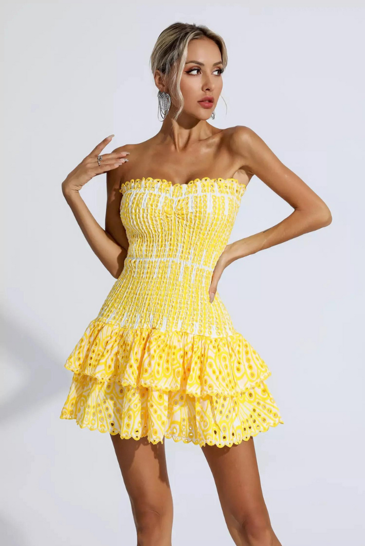 Anya | Rüschen-Minikleid