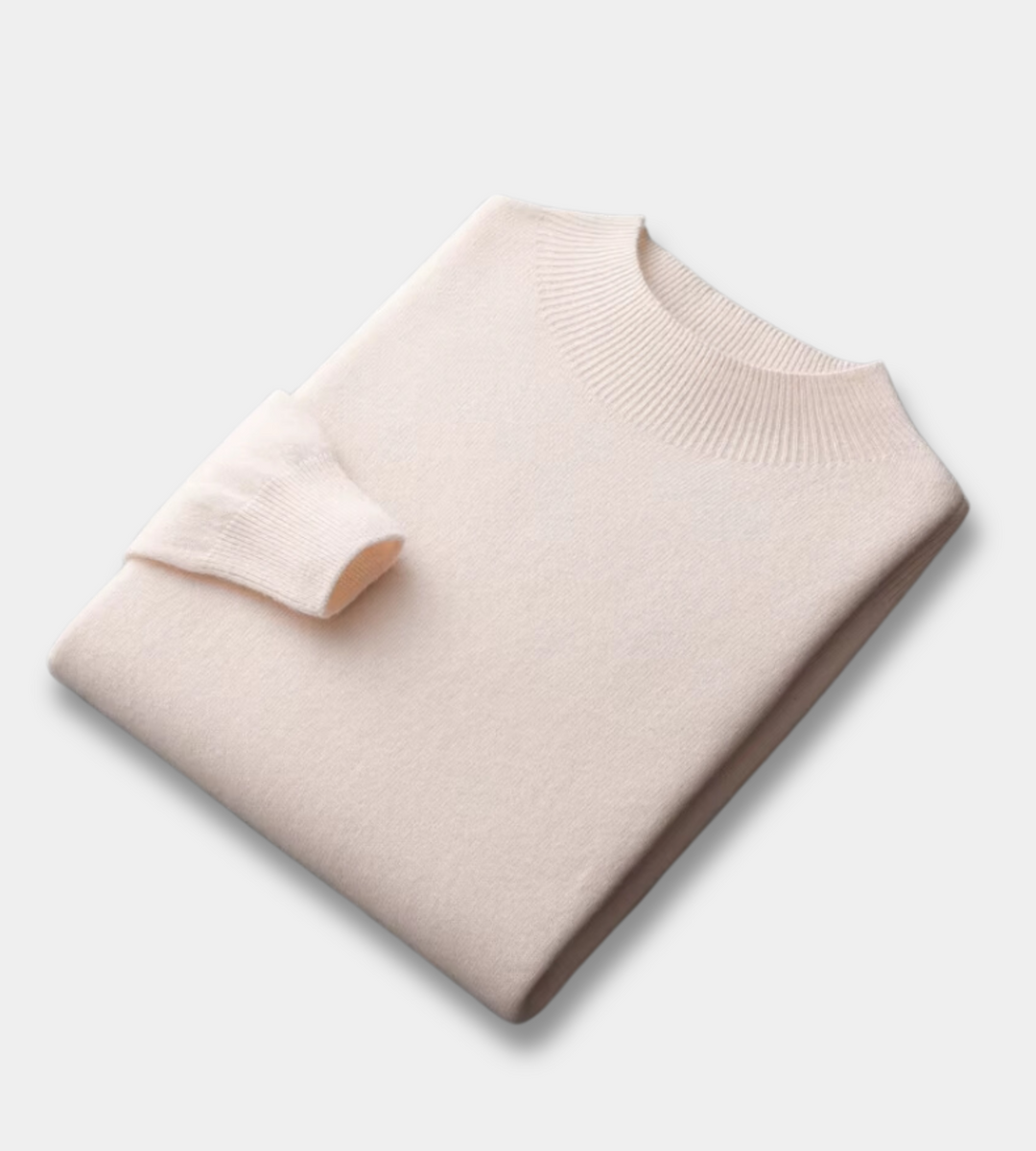 Quillon - Luxuriöser Mock-Pullover