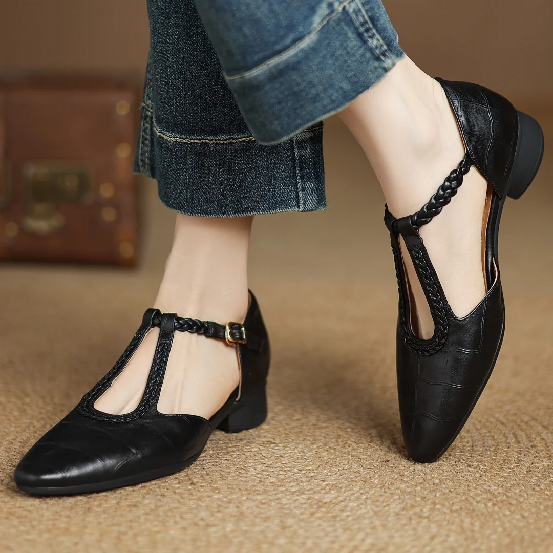 Kepa - Klassische Leder-Mary Janes