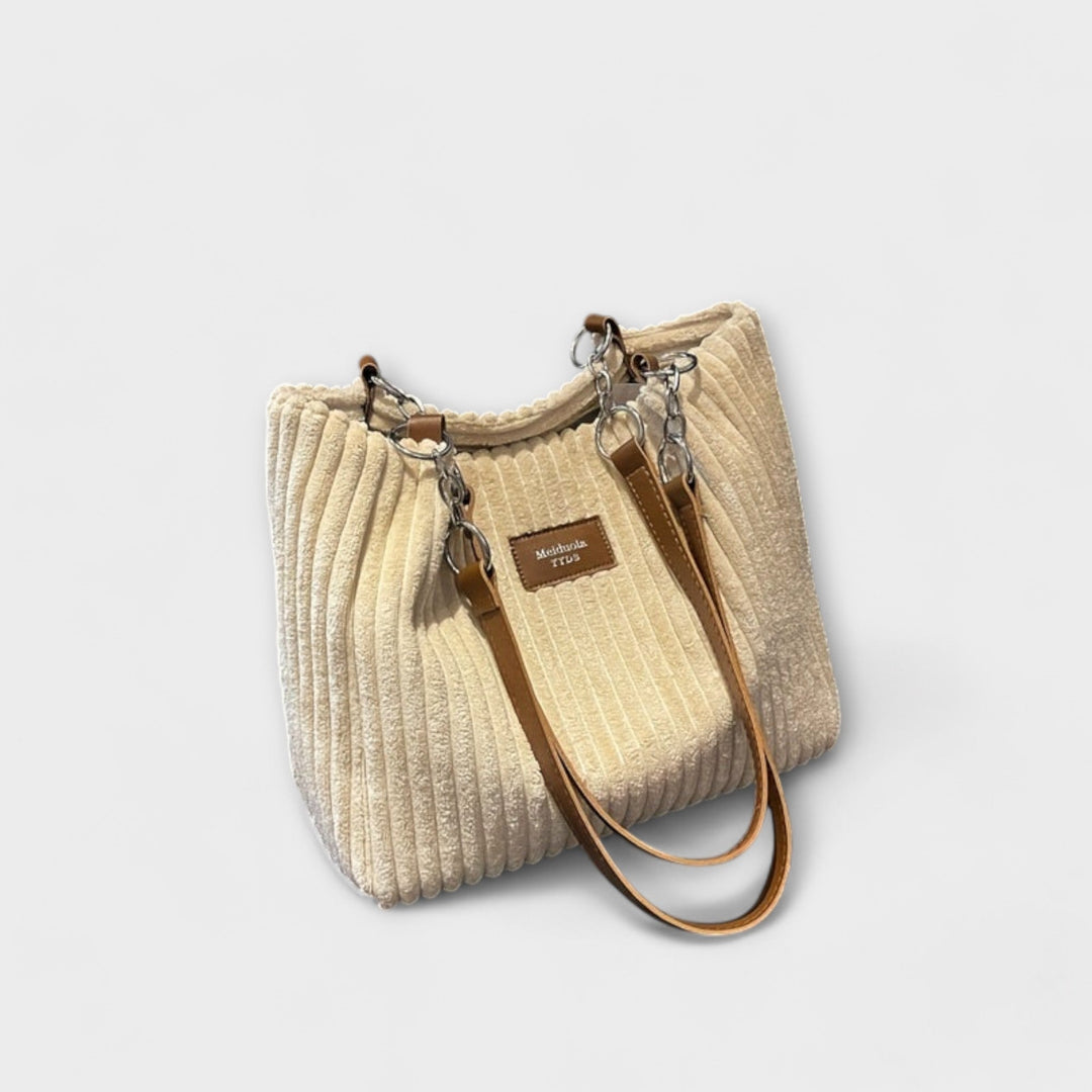 Nyxelle - Sanfte Kord-Schultertasche