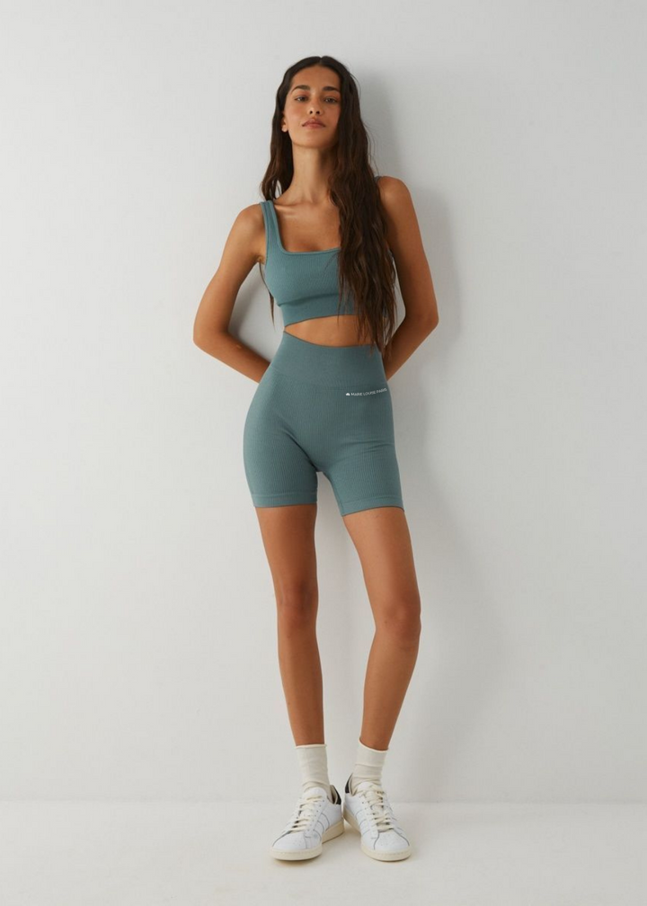 Biker Set - FitBasic - Blau 2.0 - Schlussverkauf