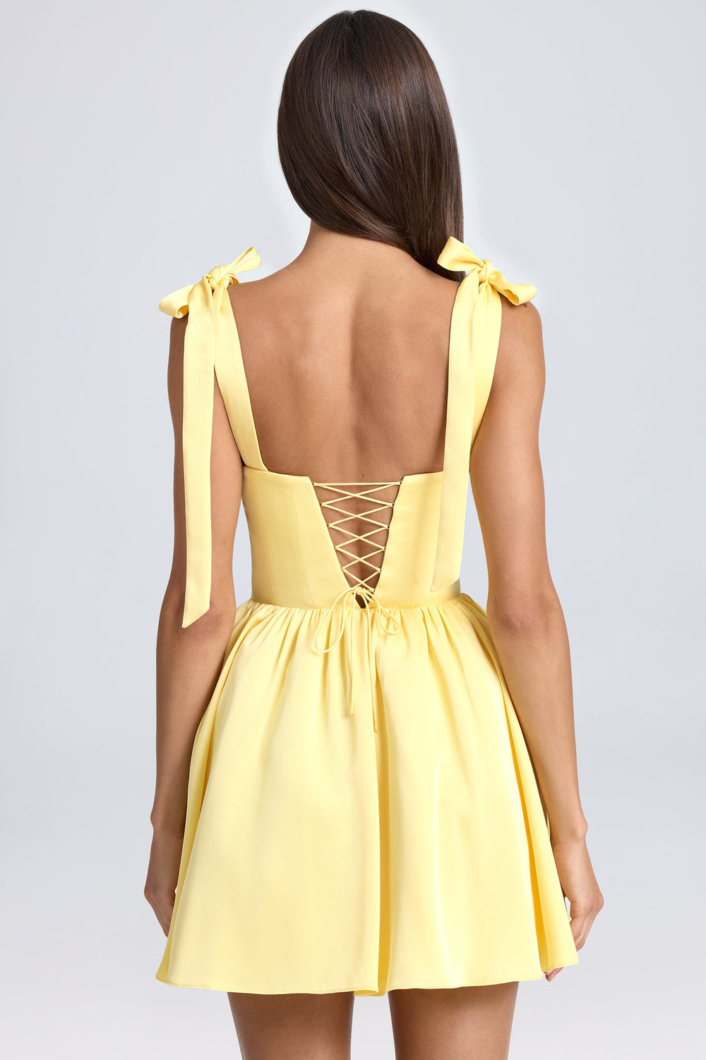 Reza – Ärmelloses Midikleid Mit Bindeträgern