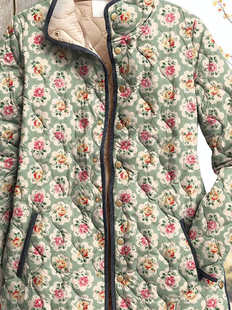 Anselma - Damen Retro-Steppjacke