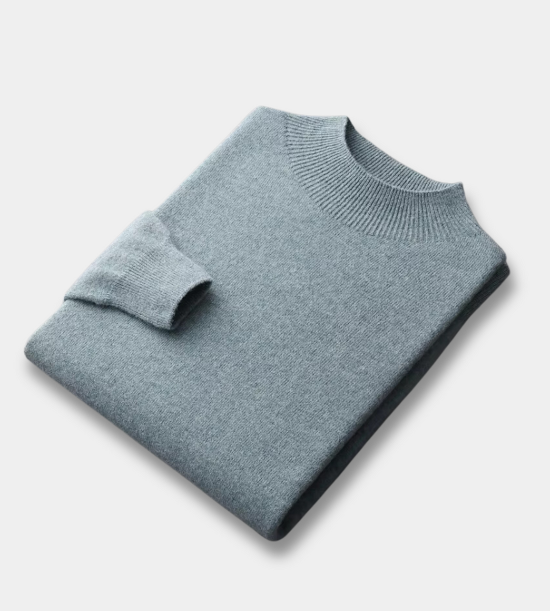 Quillon - Luxuriöser Mock-Pullover