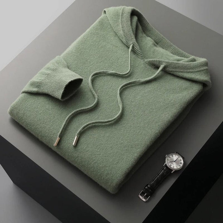 Dante - 100% Merinowolle Kapuzenpullover