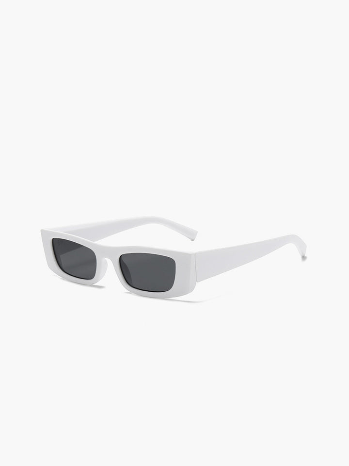Cleo -  Weiße schicke Sonnenbrille