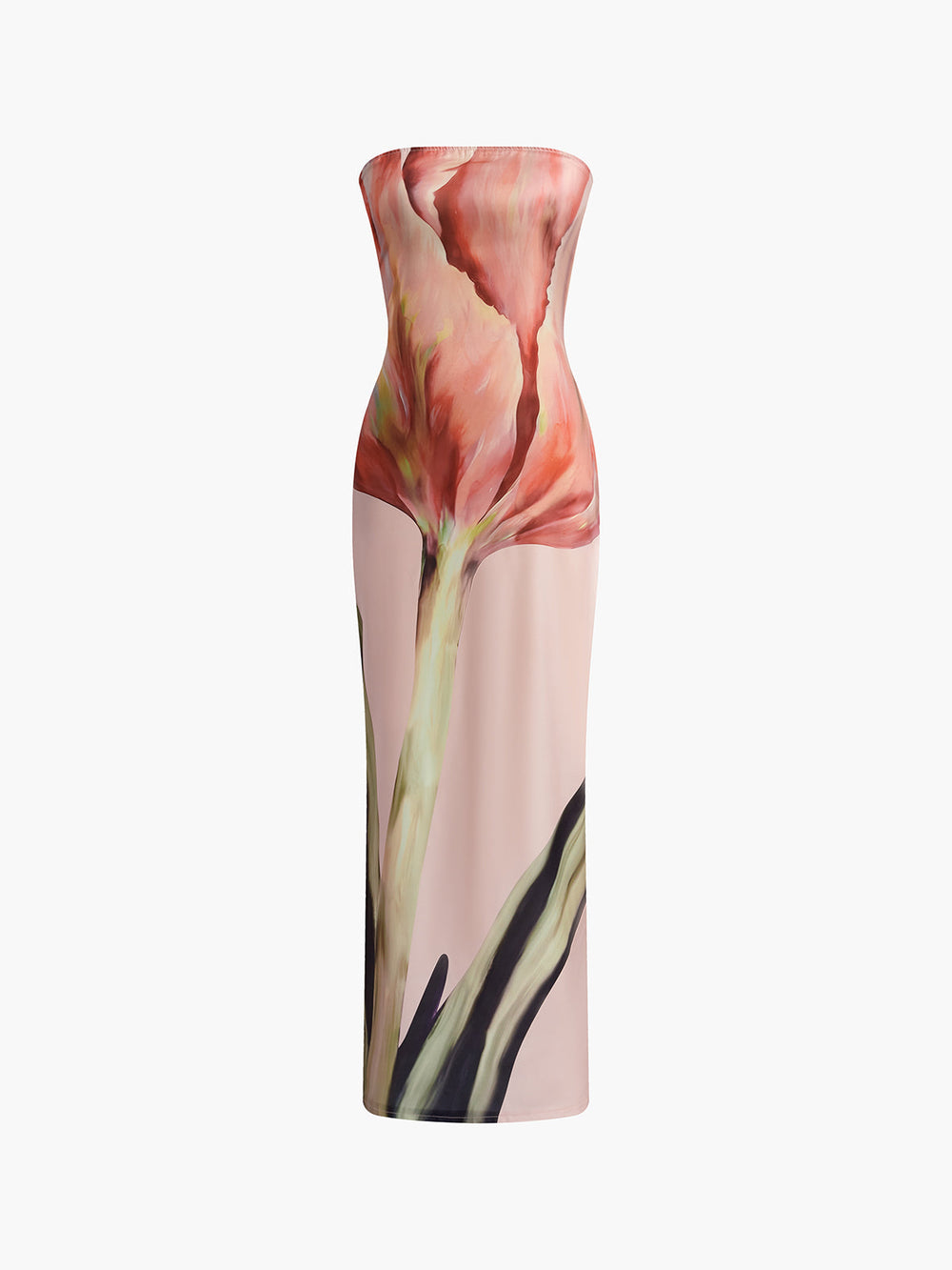 Olympia™ | Satinkleid mit Blumenmuster