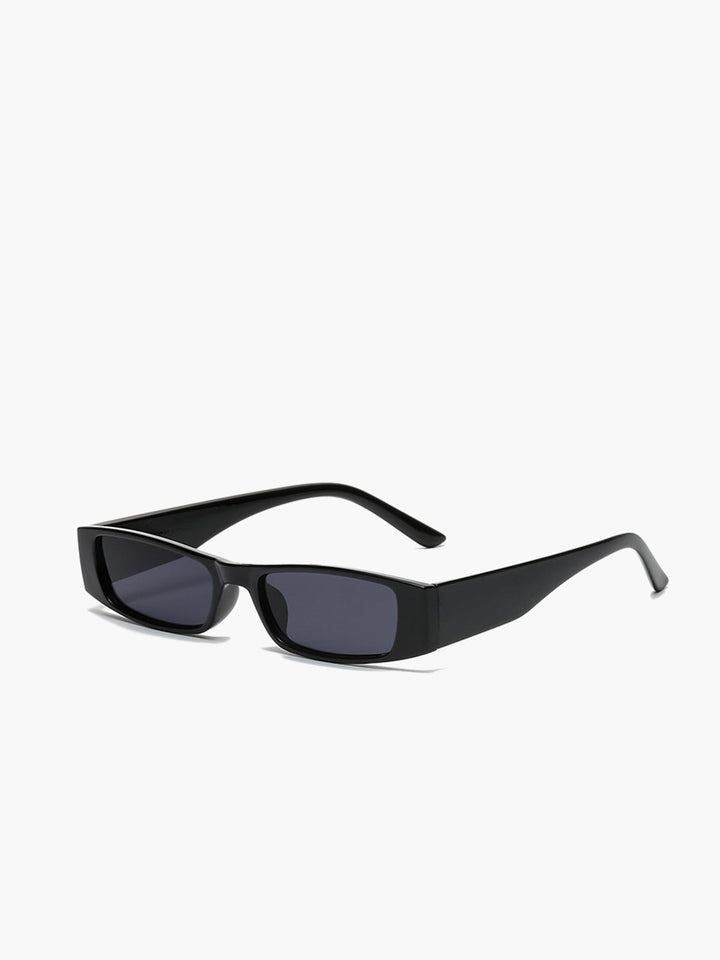 Alice -  Schwarze quadratische Sonnenbrille