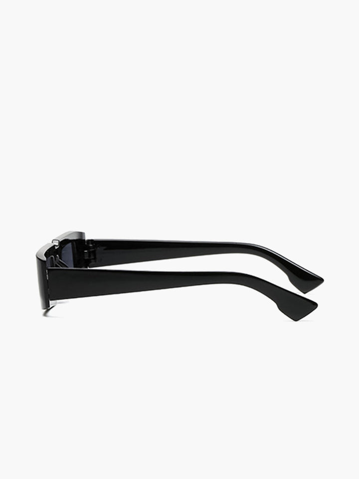 Alice -  Schwarze quadratische Sonnenbrille